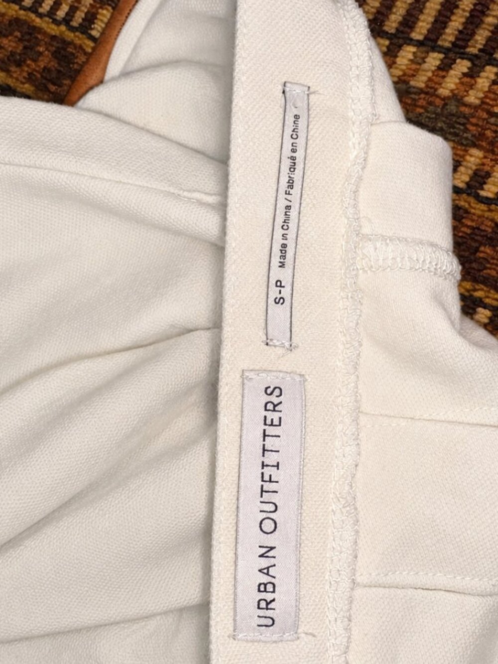 Urban Outfitters White Tennis Skort Mini Skirt Size S